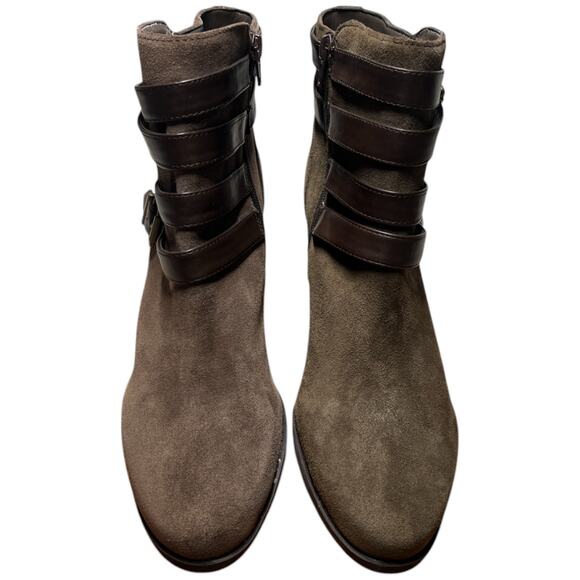 INC International Concepts Laini Women's Size 12 Ankle Boots Zip Buckles Booties - Picture 10 of 15